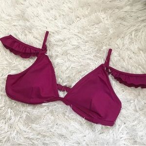 VS PINK flutter bikini top